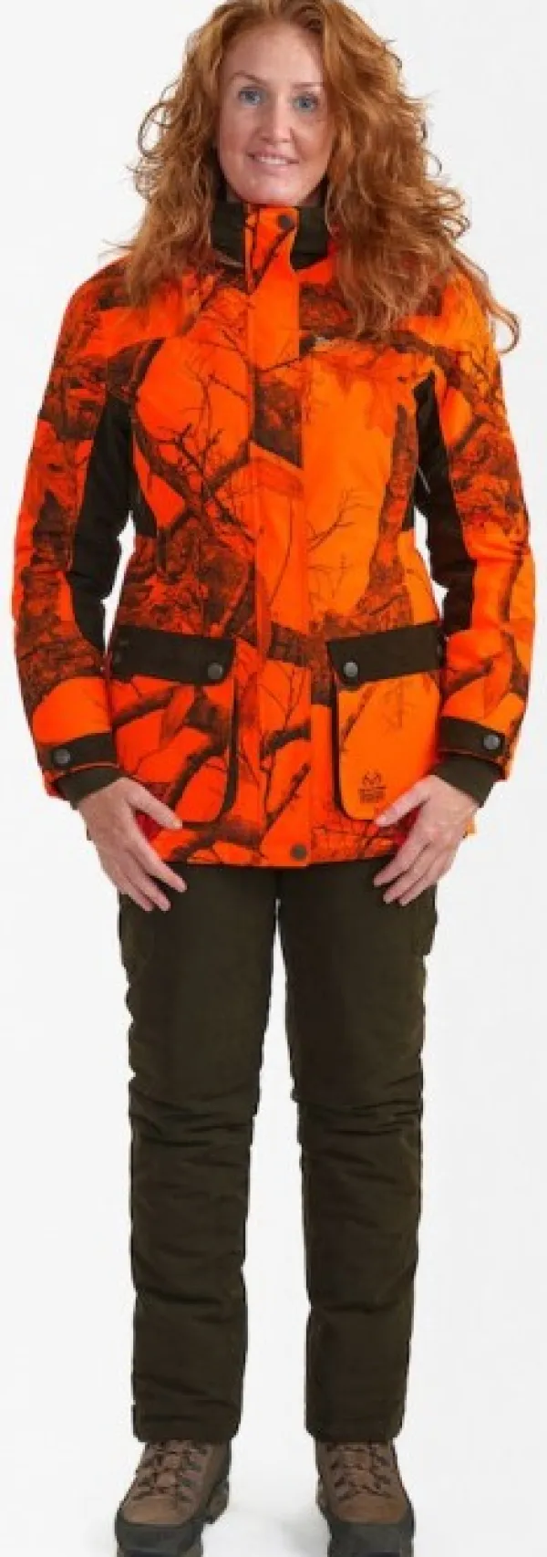 Deerhunter Lady Eagle Winter Jacket naisten metsästystakki, REALTREE EDGE® ORANGE