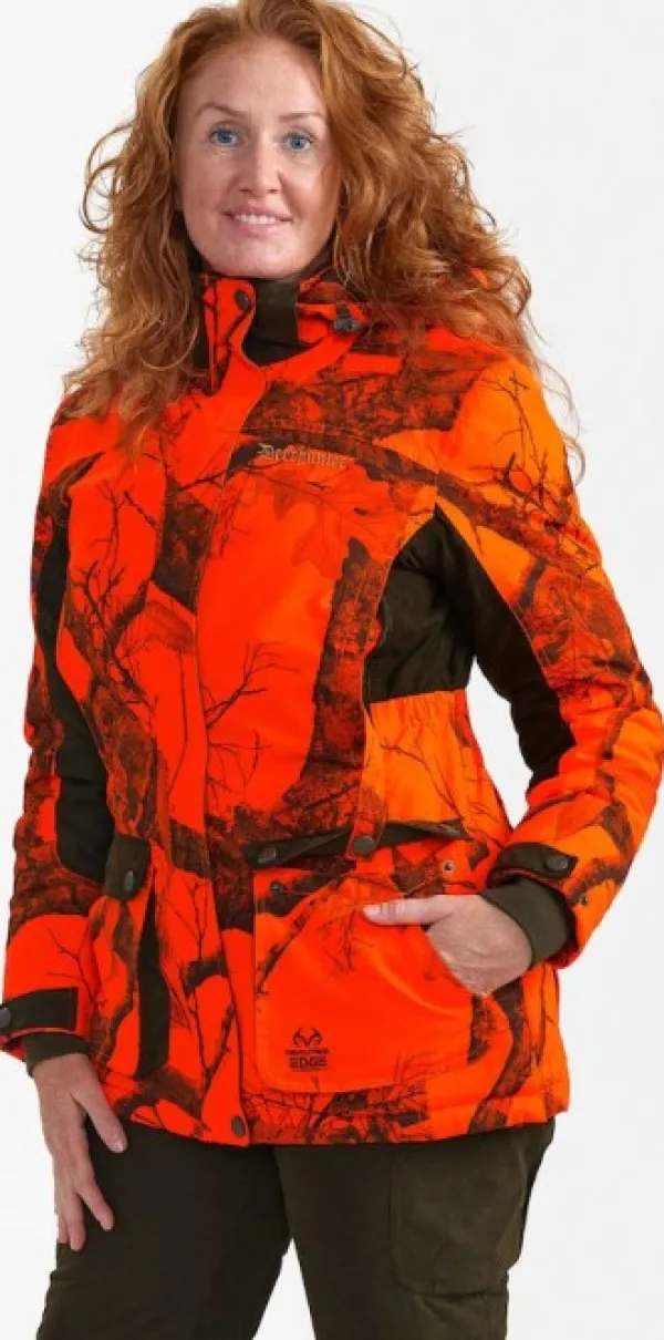 Deerhunter Lady Eagle Winter Jacket naisten metsästystakki, REALTREE EDGE® ORANGE