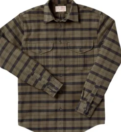 Filson Alaskan Guide Shirt paita, Otter Green Black Plaid