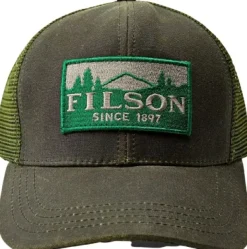 Filson Logger Mesh Cap lippalakki, vihreä