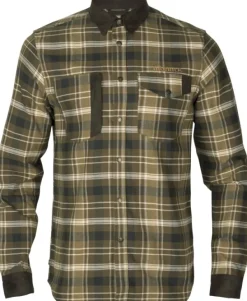 Härkila Aivak L/S Shirt flanellipaita, ruskea