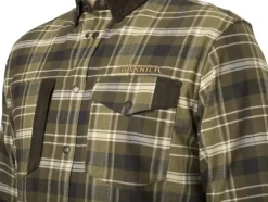 Härkila Aivak L/S Shirt flanellipaita, ruskea