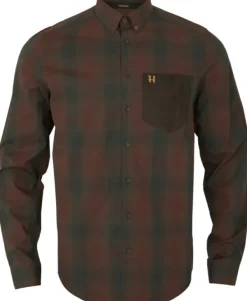 Härkila Akkan Shirt kauluspaita, Burgundy