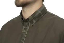 Härkila Anker L/S Shirt kauluspaita, ruskea