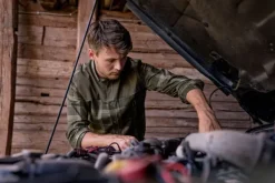 Härkila Anker L/S Shirt kauluspaita, ruskea