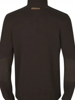 Härkila Annaboda 2.0 HSP Knit Pullover neulepusero, tummanruskea