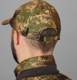 Härkila Deer Stalker Camo HWS Keps metsästyslippalakki, vihreä