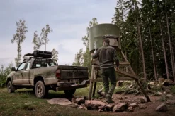 Härkila Fjell Fleece Jacket fleecetakki, ruskea