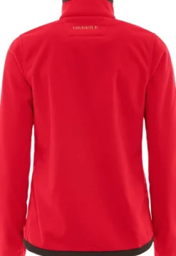 Härkila Kamko Fleece Women naisten kääntöfleecetakki, ruskea/punainen
