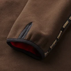 Härkila Kamko Fleece Women naisten kääntöfleecetakki, ruskea/punainen