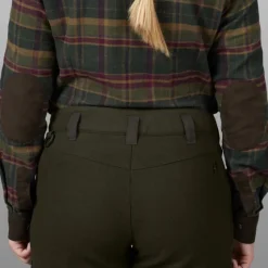 Härkila Metso Hybrid Trousers Women naisten metsästyshousut, Willow Green