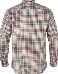 Härkila Milford Shirt kauluspaita, punainen/valkoinen