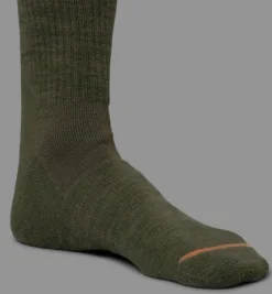 Härkila Pro Hunter 2.0 korkeavartinen sukka, vihreä/ruskea