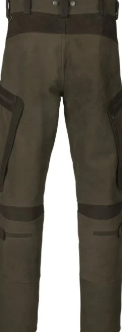 Härkila Pro Hunter Leather Trousers nahkaiset metsästyshousut, Willow Green
