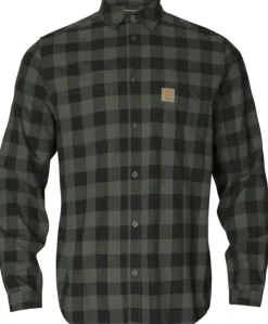Härkila Scandinavian L/S Shirt paita, Green Check