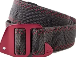 Klättermusen Megingjord Stretch Belt joustava vyö, musta/punainen