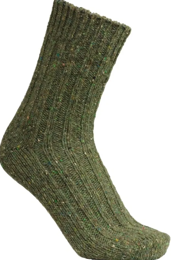 Laksen Firenze villasukat, tummanvihreä