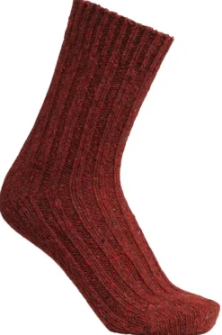 Laksen Firenze villasukat, tummanpunaiset