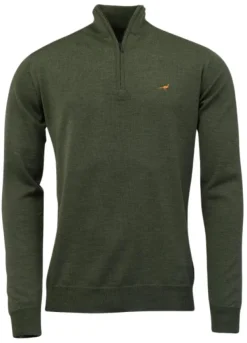 Laksen Norfolk Zip-Neck villapusero, Woody