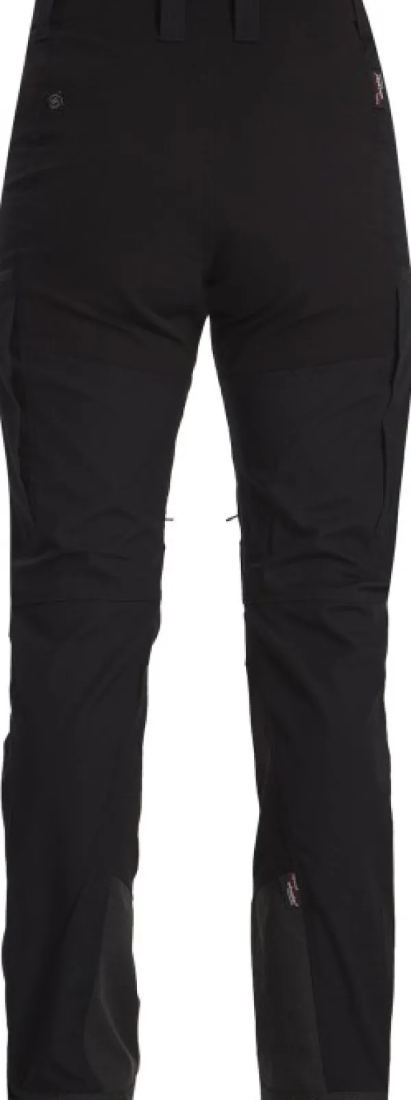 Lundhags Makke High Waist Curved Pant naisten ulkoiluhousut, musta