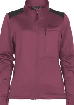 Pinewood Abisko Power Fleece naisten fleecetakki, Pink