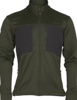 Pinewood Abisko Power Fleece fleecetakki, tummanvihreä