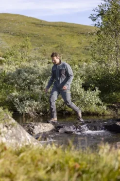 Pinewood Abisko Power Fleece fleecetakki, Urban Grey