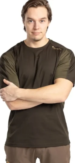 Pinewood Finnveden Function t-paita, maastonvihreä