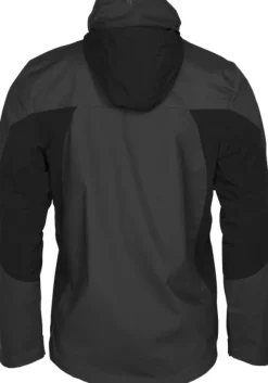 Pinewood Finnveden Trail Hybrid Jacket takki, tummanharmaa/musta