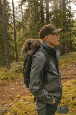 Pinewood Finnveden Trail Hybrid Jacket takki, maastonvihreä