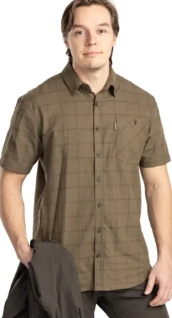 Pinewood Värnamo Hemp Shirt paita, vihreä