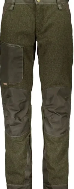 Sasta Kaarna Trousers naisten ulkoilu- ja metsästyshousut, tummanvihreä