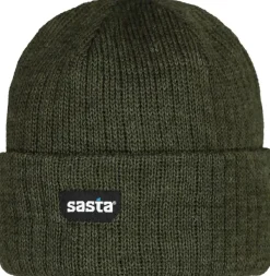 Sasta Teno Beanie merinopipo, metsänvihreä