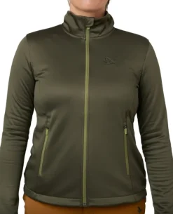 Seeland Emily Fleece Women naisten fleecetakki, Pine Green