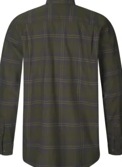 Seeland Highseat Shirt flanellipaita, tummanvihreä