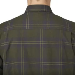 Seeland Highseat Shirt flanellipaita, tummanvihreä