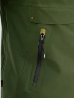 Swazi Kagoule anorakki metsästykseen, tummanvihreä