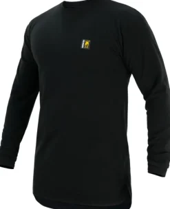 Swazi Long Sleeve Micro Top paita, Black