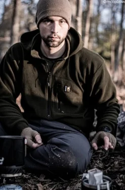 Swazi The Hood fleecehuppari, Olive