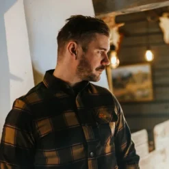 Swedteam Crest Shirt vuorillinen paita, Dark Sand