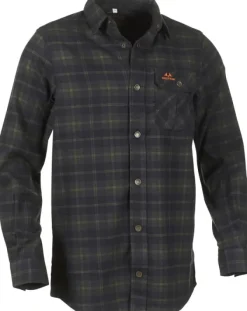 Swedteam Crest Shirt vuorillinen paita, Forest Green