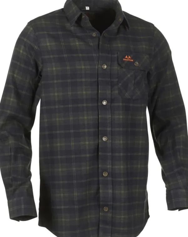 Swedteam Crest Shirt vuorillinen paita, Forest Green