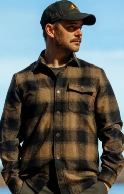 Swedteam Lynx Wool Shirt kauluspaita, Dark Sand