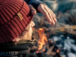 Woolpower Beanie Rib Rust red