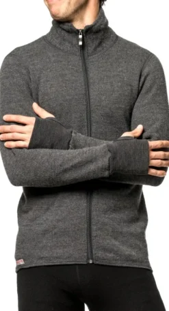 Woolpower Full Zip Jacket 400 -takki, unisex, Grey