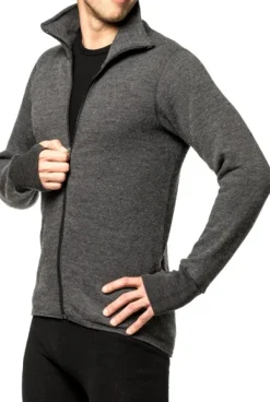 Woolpower Full Zip Jacket 400 -takki, unisex, Grey