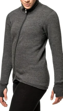 Woolpower Full Zip Jacket 400 -takki, unisex, Grey