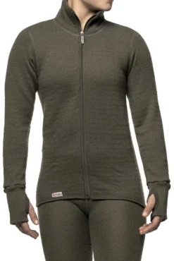 Woolpower Full Zip Jacket 600 Unisex Pine Green