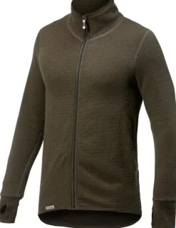 Woolpower Full Zip Jacket 400 Unisex Pine Green