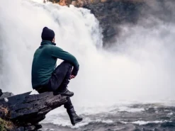 Woolpower Full Zip Jacket 400 -takki, unisex, Forest Green